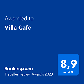 8,9/10 Booking.com - Guest Review Awards 2023.