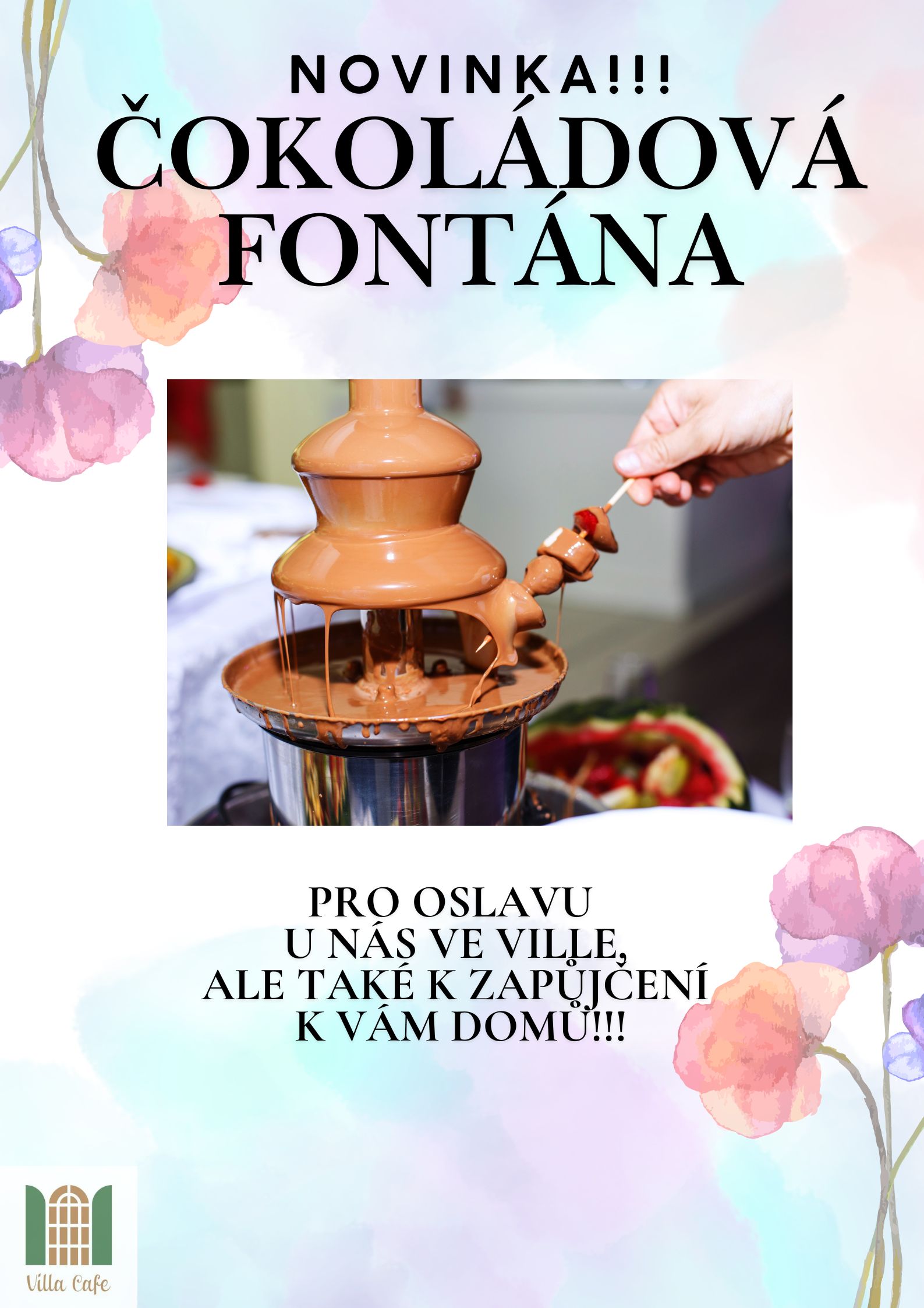 Čokoládová fontána